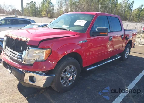 2010 Ford F-150 Fx2 Sport/Xl/Xlt из США, поврежденный, VIN 1FTEW1C89AFC45020